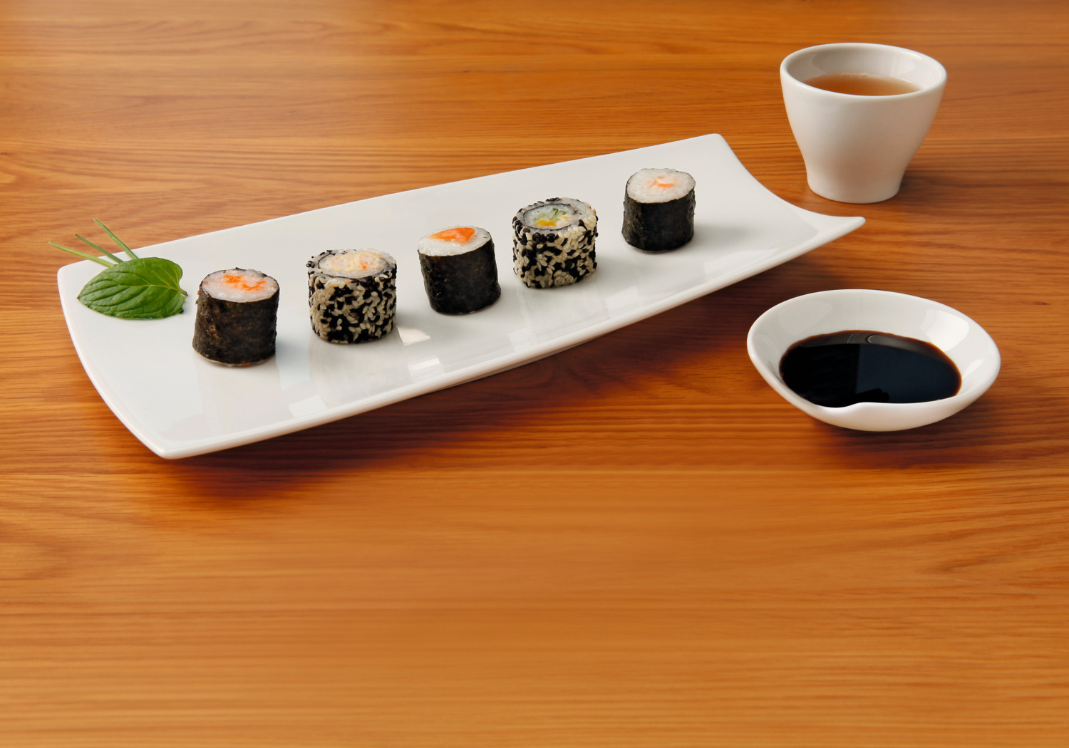 LUSINI Contrast White Porcelain Bowl with Edge Cutout, 4 pieces, 85 ml, 12.5 cm, Dishwasher and Microwave Safe