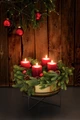 Vega Brinda Natural Brown Pine Cones for Autumn and Christmas Decorations, 2 cm Diameter