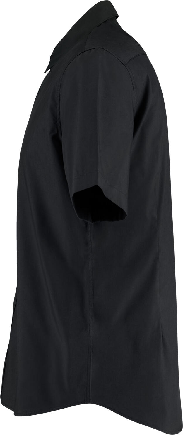 Camasa barbati Jobeline Porter cu maneca scurta, croiala regular fit, cravata Kent, 67% bumbac 33% poliester, usor de intretinere, OEKO-TEX Standard 100