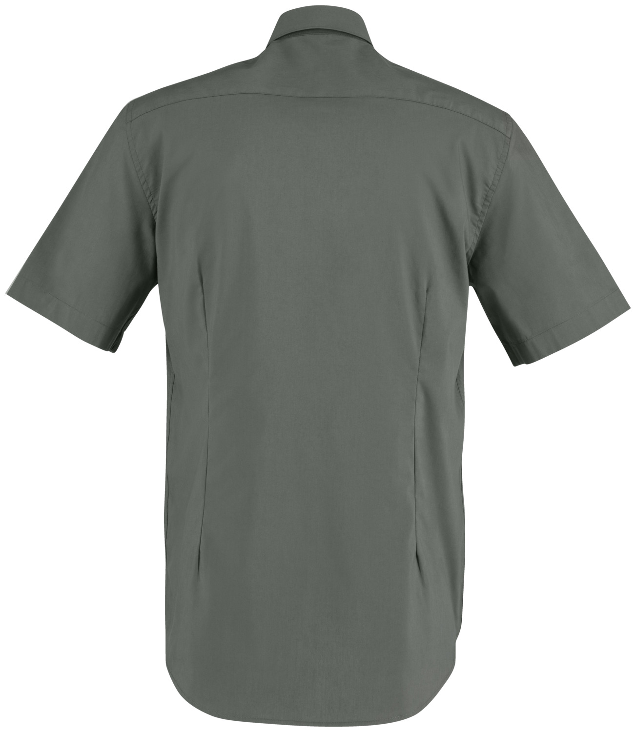Jobeline Porter Men's Short Sleeve Shirt, Regular Fit, Kent Collar, Easy-Care Cotton Polyester Blend, OEKO-TEX Certified, Size 39/40