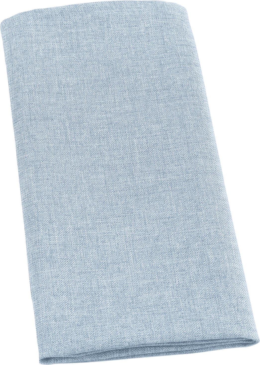 ERWIN M. LUSINI Solutions GmbH Napkin Nova Serviette Nova Napkin Nova; 50x50 cm (WxL); smoky blue; 6 piece / pack Serviette Nova; 50x50 cm (BxL); rauchblau; 6 Stück / Pack 100% polyester. Weight approx. 210 g/m². Easy care napkin in mottled look. High quality confection with envelope hem. Beautiful structure with natural feel. Robust, durable. 100 % Polyester. Gewicht ca. 210 g/m². Pflegeleichte Serviette in melierter Optik. Hochwertige Konfektion mit Kuvertsaum. Schöne Struktur mit natürlichem Griff. Robust, langlebig.