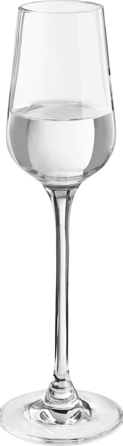 Set de 6 pahare pentru digestif si shot VEGA Lupina din cristal, 110 ml, transparente, rezistente la masina de spalat vase