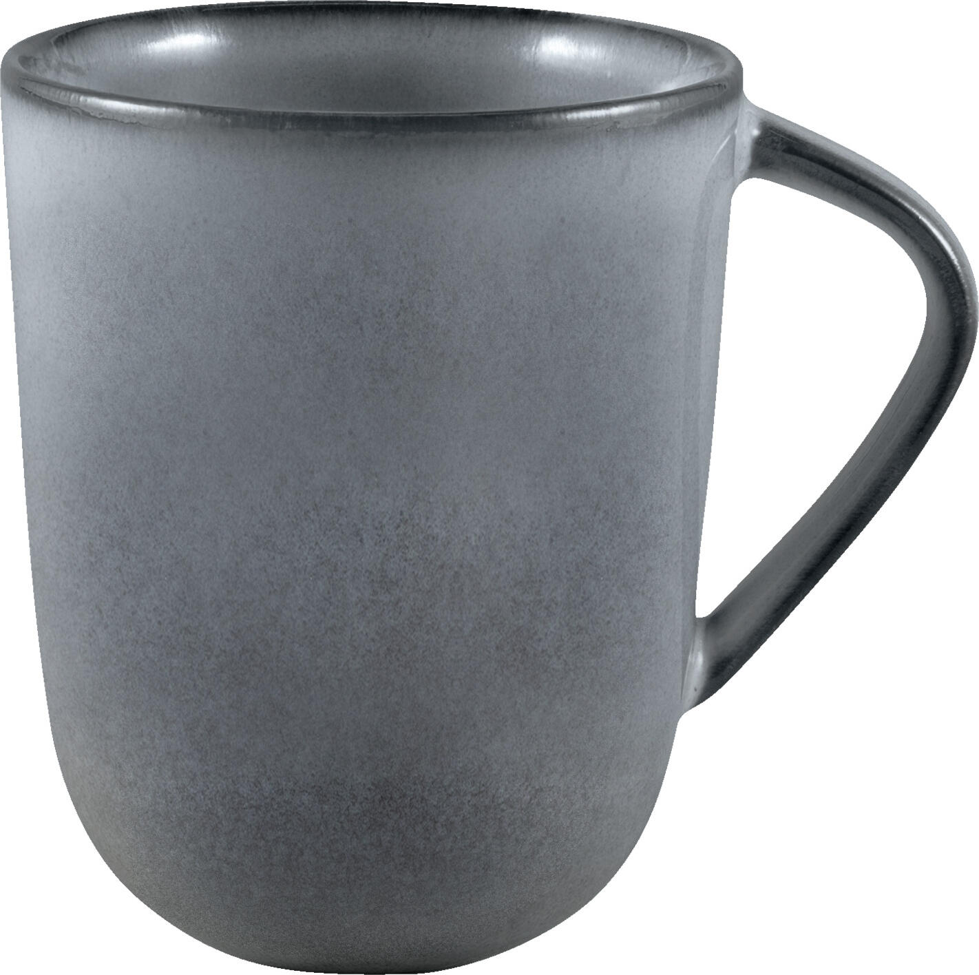 PULSIVA LUSINI Solutions GmbH Mug Vintage Becher Vintage Mug Vintage; 460 ml, 9x11 cm (ØxH); grey; 6 piece / pack Becher Vintage; 460 ml, 9x11 cm (ØxH); grau; 6 Stück / Pack Stoneware mug with colored decoration. Each piece is unique. Suitable for dishwasher and microwaveable. Becher aus Steingut mit farbigem Dekor. Jedes Teil ein Unikat. Spülmaschinengeeignet und mikrowellengeeignet.