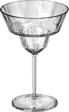 koziol koziol »ideas for friends GmbH Margarita glass Club No. 16 Superglas Margaritaglas Club No. 16 Superglas Margarita glass Club No. 16 Superglas; 300 ml, 11.7x17.4 cm (ØxH); transparent; 76 piece / pack Margaritaglas Club No. 16 Superglas; 300 ml, 11.7x17.4 cm (ØxH); transparent; 76 Stück / Pack The Superglas is made of unbreakable high-tech plastic material in an attractive faceted design for margaritas and other cocktails. Satisfies the legal requirements for all areas where glasses are banned. Insulates four times better than conventional glass. Impact-resistant, recyclable, suitable for dishwasher up to a maximum of 70°C, wash new glasses for the first time at over 80°C, pH-neutral cleaning supplies and special rinse aid for plastic glasses are recommended. Orders of 288 pieces or more can also be customized with your engraved logo. Das Superglas besteht aus unzerbrechlichem Hightech-Kunststoffmaterial in attraktiven Facettendesign für Margarita und andere Cocktails. Erfüllt die gesetzlichen Vorgaben für alle Bereiche mit Glasverbot. Isoliert viermal besser als herkömmliches Glas. Stoßfest, recyclebar, spülmaschinengeeignet bis max. 70 °C, neue Gläser erstmals über 80 °C spülen, pH-neutrale Reinigungsmittel und speziellen Klarspüler für Kunststoffgläser empfohlen. Eine Veredelung mit Ihrem Wunsch Logo, gern auch als Rundumdruck ist ab 100 Stück mit dem Luxury Print Verfahren möglich. Ab 250 Stück ist Ihr Logo auch im Tampondruckverfahren möglich. Oder Sie wünschen eine eigene Sonderfarbe? - Diese setzen wir gern bereits ab 500 Stück für Sie um.
