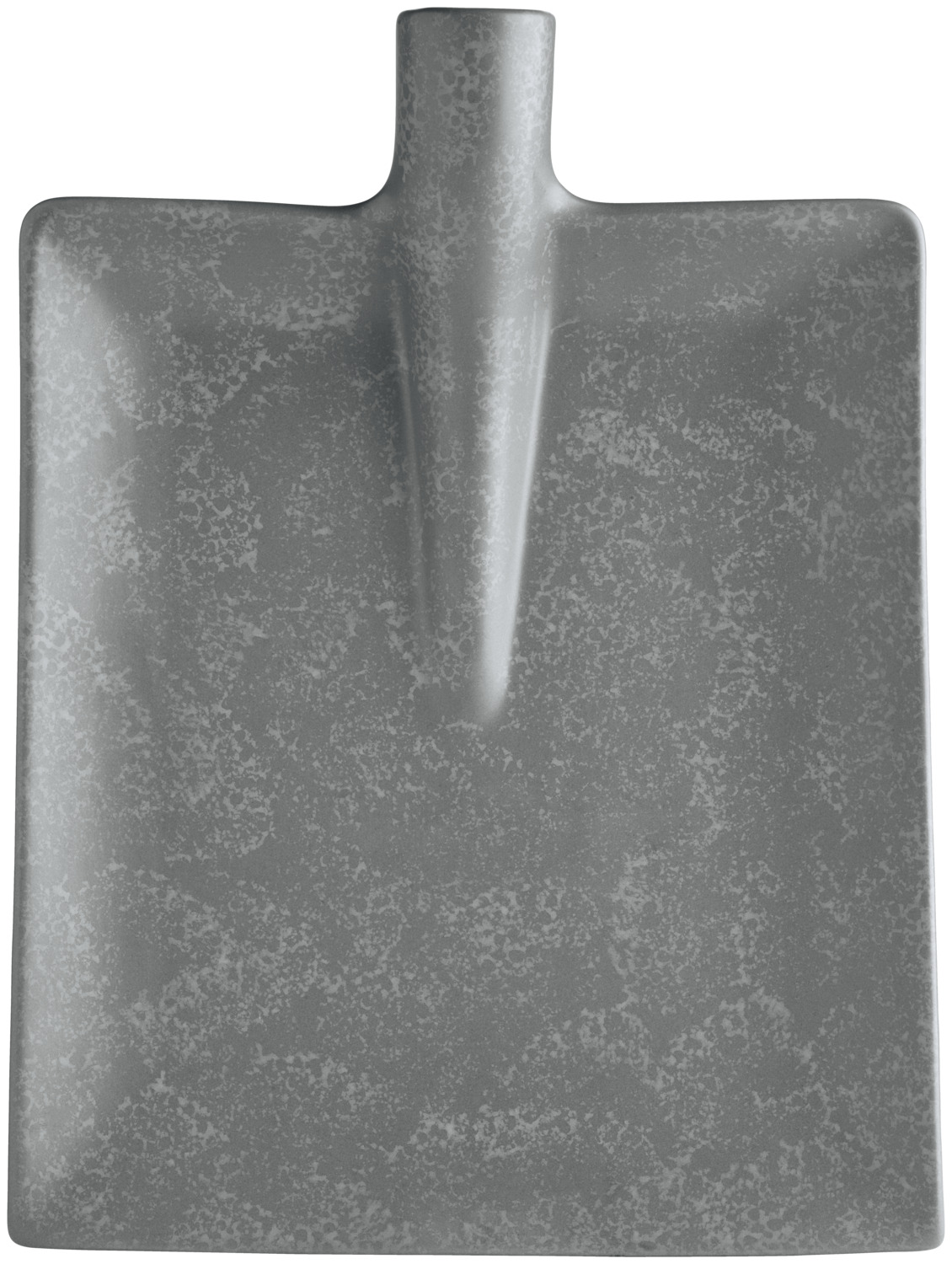 Vega Kelda Porcelain Serving Scoop Set of 2, Rectangular Matt Glaze Anthracite, 25.5 x 21.8 x 2.5 cm, Dishwasher and Microwave Safe