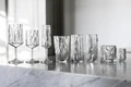 koziol Collins Club No. 3 Superglas Highball Long Drink Glasses, Unbreakable Polycarbonate, Faceted, 290ml, Transparent, Set of 50 Pieces