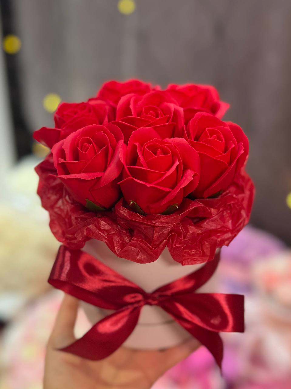 Buchet din 7 trandafiri