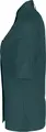 JOBELINE LUSINI Solutions GmbH Women's chef's jacket Marco short-sleeved Damen Kochjacke Marco Kurzarm Women's chef's jacket Marco short-sleeved; Size 42; petrol green Damen Kochjacke Marco Kurzarm; Kleidergröße 42; petrolgrün 65 % polyester, 35 % cotton. 150 g/m². 60 °C wash Elegant women's chef jacket with short sleeves, made of very lightweight and breathable fabric. With wing collar and concealed button tape, as well as a 2-part upper arm pocket. With flush piped pocket on the chest and a practical pinafore loop in the neck. The entire back and the lower part of the sleeves are made of breathable, elastic piqué material, which ensures a slim and extremely comfortable fit. Slightly tailored cut. Length of back: 68 cm (size 36) 65 % Polyester, 35 % Baumwolle. 150 g/m². 60°-Wäsche Elegante Damenkochjacke mit kurzem Ärmel, aus einem extraleichten und atmungsaktiven Gewebe. Mit Stehkragen und verdeckter Druckknopfleiste, sowie einer zweigeteilten Oberarmtasche. Mit einer eingelassenen Paspeltasche auf der Brust und praktischen Latzschürzenschlaufe im Nacken. Die gesamte Rückenpartie, sowie der untere Teil der Ärmel besteht aus einem atmungsaktiven und elastischem Piqué Material, das für eine schmale und äußerst bequeme Passform sorgt. Leicht tailliert geschnitten. Rückenlänge: 68 cm in Gr. 36