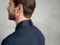 Jacket Bucatar Jobeline Marco Dame Maneca Scurta, 65% Poliester 35% Bumbac, Spate din Pique Respirabil, Guler Wing, Certificare OEKO-TEX