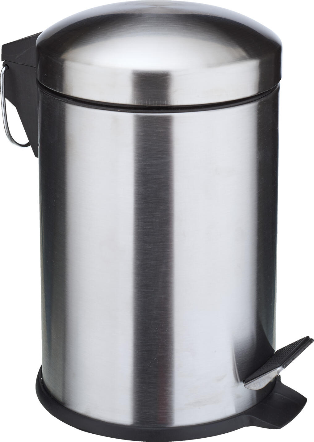PULSIVA LUSINI Solutions GmbH Cosmetic bin Emerald Kosmetikeimer Emerald Cosmetic bin Emerald; 3 l, 16.9x28 cm (ØxH); silver Kosmetikeimer Emerald; 3 l, 16.9x28 cm (ØxH); silber The pedal bin is made of 18/0 chrome stainless steel with a plastic inner bin. With foot pedal, matching waste bags can be ordered at the same time. Der Treteimer besteht aus rostfreiem 18/0 Chrom-Edelstahl mit einem Inneneimer aus Kunststoff. Mit Fußpedal, passende Müllbeutel gleich mitbestellen.