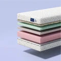 Saltea Ortopedica Almir Raffaello 80x200x20 cm, Fermitate Duala, Spuma cu 7 Zone, Husă Jacquard cu Aloe Vera, Set de 3 piese (1 Saltea, 2 Perne)