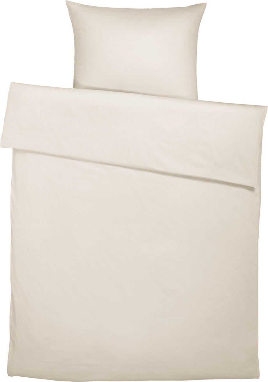 ERWIN M. LUSINI Solutions GmbH Bedding set Tokio hotel closure Bettwäsche-Set Tokio Hotelverschluss Bedding set Tokio hotel closure; 160x210 cm (WxL), 65x100 cm (LxW); pearl-white Bettwäsche-Set Tokio Hotelverschluss; 160x210 cm (BxL), 65x100 cm (LxB); perlweiß 100% cotton. Weight approx. 125 g/m². Shimmering bed set made of pure cotton satin quality in the finest smooth weave. With hotel closure for quick covering. The bed linen reaches the specified size after three washes. Thread count (TC) -thread density: 206 threads per inch. Weave type: Satin 100 % Baumwolle. Gewicht ca. 125 g/m². Schimmernde Bettgarnitur aus reiner Baumwollsatin-Qualität in feinster Glattwebung. Mit Hotelverschluss für schnelles Beziehen. Die Bettwäsche erreicht nach dreimaligem Waschen die angegebene Größe. Thread Count (TC) -Fadendichte: 206 Fäden je Inch Webart: Satin
