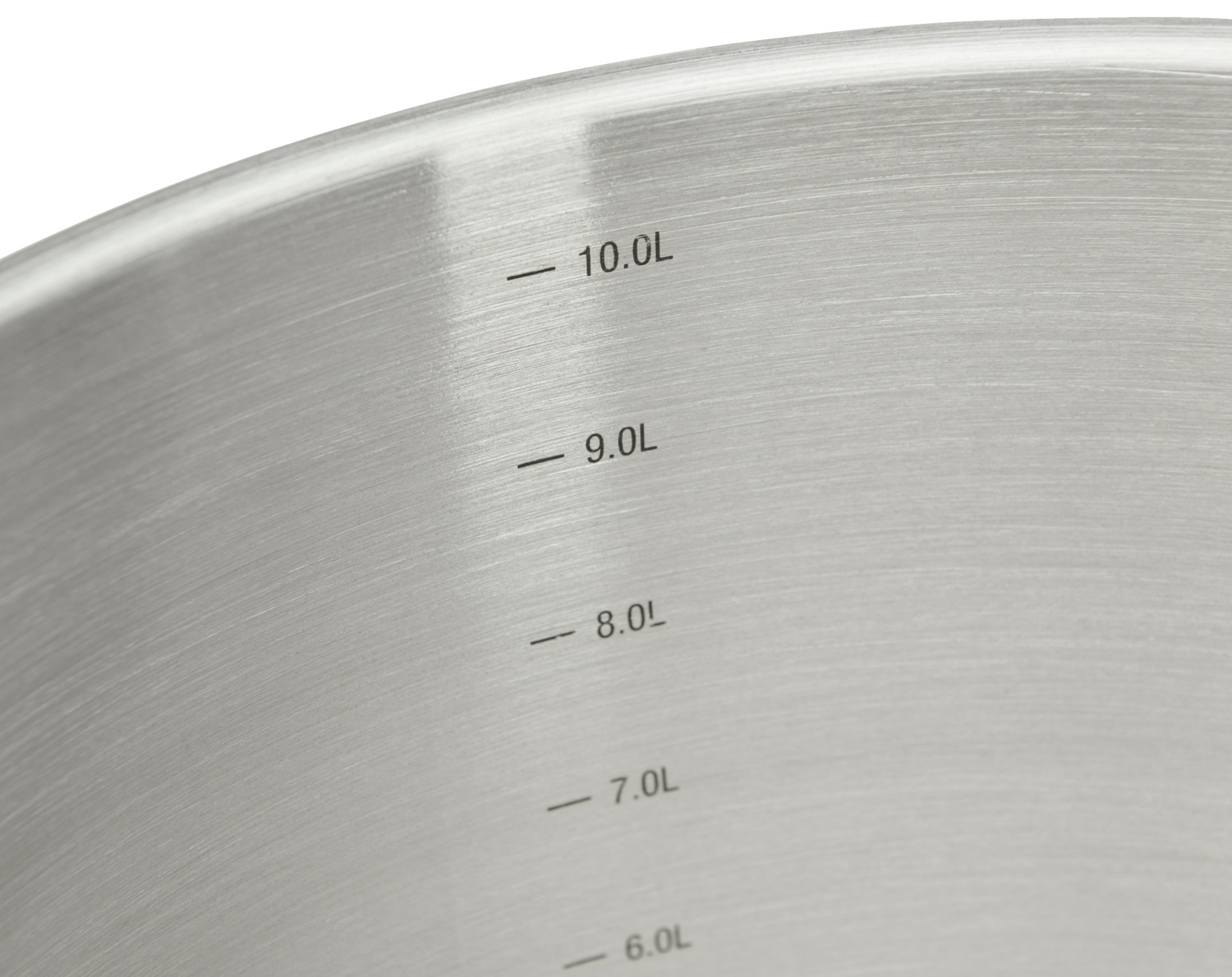 De Buyer Prim Appety Vegetable Pot, 5.5L, AISI 304 Stainless Steel, Sandwich Base for Induction, Gas, Electric, 24cm Diameter, Silver