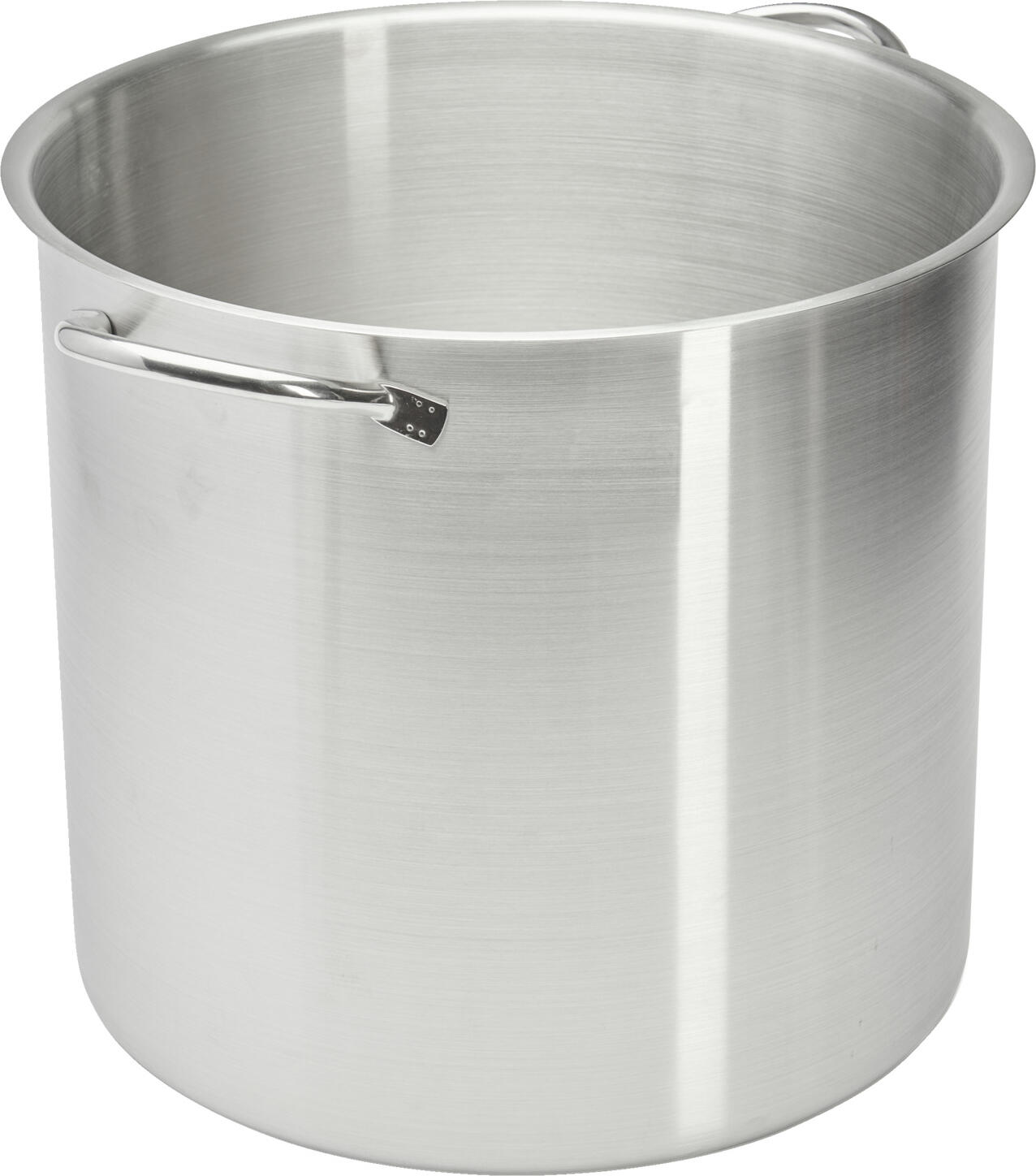 Vegetable stew Prim Appety Gemüsetopf Prim Appety Vegetable stew Prim Appety; 40 cm (Ø); silver Gemüsetopf Prim Appety; 40 cm (Ø); silber The De Buyer Prim Appety vegetable pot has been developed for everyday use in the hospitality, hotel and catering sectors. Made from high-quality AISI 304 stainless steel, it impresses with its durability, hygienic properties and even heat distribution. The sturdy sandwich base ensures efficient and even heating on all types of hobs, including induction. The vegetable pot is ideal for cooking vegetables, pasta, rice, stocks and large quantities of food in professional kitchen environments. The rounded body with no sharp edges ensures safe handling and makes cleaning easier. The robust, ergonomic stainless steel handles are spot-welded in several places and offer stability as well as comfortable handling, even during periods of high workload in commercial kitchens. The integrated all-round pouring rim enables clean and controlled pouring. Key benefits at a glance: * Professional-grade AISI 304 stainless steel * Sandwich base for even heat distribution * All-round pouring rim for precise pouring * Suitable for all hob types, including induction * Ideal for vegetables, pasta, rice and stocks * Satin-brushed finish * Smooth, hygienic interior surface * Sturdy, spot-welded stainless steel handles * Dishwasher-safe * Professional, durable and suitable for continuous use With the Prim Appety range, De Buyer offers reliable professional cookware for modern HORECA establishments. Der De Buyer Prim Appety Gemüsetopf wurde für den täglichen Einsatz in Gastronomie, Hotellerie und Catering entwickelt. Gefertigt aus hochwertigem Edelstahl AISI 304 überzeugt er durch hohe Langlebigkeit, hygienische Eigenschaften und eine gleichmäßige Wärmeverteilung. Der starke Sandwichboden sorgt für effizientes und gleichmäßiges Erhitzen auf allen Herdarten inklusive Induktion. Der Gemüsetopf eignet sich ideal zum Kochen von Gemüse, Pasta, Reis, Brühen und größeren Mengen an Speisen im professionellen Küchenbetrieb. Der gerundete Körper ohne scharfe Kanten ermöglicht sicheres Handling und erleichtert die Reinigung. Die robusten, ergonomischen Edelstahlgriffe sind mehrfach punktgeschweißt und bieten Stabilität sowie komfortables Arbeiten auch bei hoher Auslastung in der Großküche. Der integrierte Rundum-Schüttrand ermöglicht sauberes und kontrolliertes Ausgießen. Vorteile im Überblick: * Edelstahl AISI 304 in Profiqualität * Sandwichboden für gleichmäßige Wärmeverteilung * Rundum-Schüttrand für präzises Ausgießen * Für alle Herdarten inklusive Induktion geeignet * Ideal für Gemüse, Pasta, Reis und Brühen * Satiniertes Bürstenfinish * Glatte, hygienische Innenoberfläche * Robuste, punktgeschweißte Edelstahlgriffe * Spülmaschinenfest * Professionell, langlebig und für den Dauereinsatz geeignet Mit der Prim Appety Serie bietet De Buyer zuverlässiges Profi-Kochgeschirr für moderne HORECA-Betriebe.