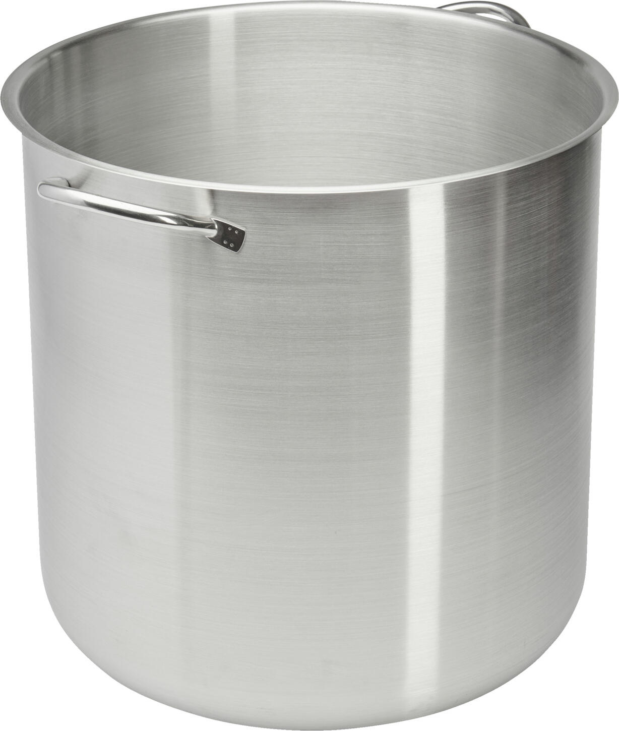Vegetable stew Prim Appety Gemüsetopf Prim Appety Vegetable stew Prim Appety; 45 cm (Ø); silver Gemüsetopf Prim Appety; 45 cm (Ø); silber The De Buyer Prim Appety vegetable pot has been developed for everyday use in the hospitality, hotel and catering sectors. Made from high-quality AISI 304 stainless steel, it impresses with its durability, hygienic properties and even heat distribution. The sturdy sandwich base ensures efficient and even heating on all types of hobs, including induction. The vegetable pot is ideal for cooking vegetables, pasta, rice, stocks and large quantities of food in professional kitchen environments. The rounded body with no sharp edges ensures safe handling and makes cleaning easier. The robust, ergonomic stainless steel handles are spot-welded in several places and offer stability as well as comfortable handling, even during periods of high workload in commercial kitchens. The integrated all-round pouring rim enables clean and controlled pouring. Key benefits at a glance: * Professional-grade AISI 304 stainless steel * Sandwich base for even heat distribution * All-round pouring rim for precise pouring * Suitable for all hob types, including induction * Ideal for vegetables, pasta, rice and stocks * Satin-brushed finish * Smooth, hygienic interior surface * Sturdy, spot-welded stainless steel handles * Dishwasher-safe * Professional, durable and suitable for continuous use With the Prim Appety range, De Buyer offers reliable professional cookware for modern HORECA establishments. Der De Buyer Prim Appety Gemüsetopf wurde für den täglichen Einsatz in Gastronomie, Hotellerie und Catering entwickelt. Gefertigt aus hochwertigem Edelstahl AISI 304 überzeugt er durch hohe Langlebigkeit, hygienische Eigenschaften und eine gleichmäßige Wärmeverteilung. Der starke Sandwichboden sorgt für effizientes und gleichmäßiges Erhitzen auf allen Herdarten inklusive Induktion. Der Gemüsetopf eignet sich ideal zum Kochen von Gemüse, Pasta, Reis, Brühen und größeren Mengen an Speisen im professionellen Küchenbetrieb. Der gerundete Körper ohne scharfe Kanten ermöglicht sicheres Handling und erleichtert die Reinigung. Die robusten, ergonomischen Edelstahlgriffe sind mehrfach punktgeschweißt und bieten Stabilität sowie komfortables Arbeiten auch bei hoher Auslastung in der Großküche. Der integrierte Rundum-Schüttrand ermöglicht sauberes und kontrolliertes Ausgießen. Vorteile im Überblick: * Edelstahl AISI 304 in Profiqualität * Sandwichboden für gleichmäßige Wärmeverteilung * Rundum-Schüttrand für präzises Ausgießen * Für alle Herdarten inklusive Induktion geeignet * Ideal für Gemüse, Pasta, Reis und Brühen * Satiniertes Bürstenfinish * Glatte, hygienische Innenoberfläche * Robuste, punktgeschweißte Edelstahlgriffe * Spülmaschinenfest * Professionell, langlebig und für den Dauereinsatz geeignet Mit der Prim Appety Serie bietet De Buyer zuverlässiges Profi-Kochgeschirr für moderne HORECA-Betriebe.