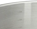 De Buyer Prim Appety Vegetable Pot, 5.5L, AISI 304 Stainless Steel, Sandwich Base for Induction, Gas, Electric, 45cm Diameter, Silver