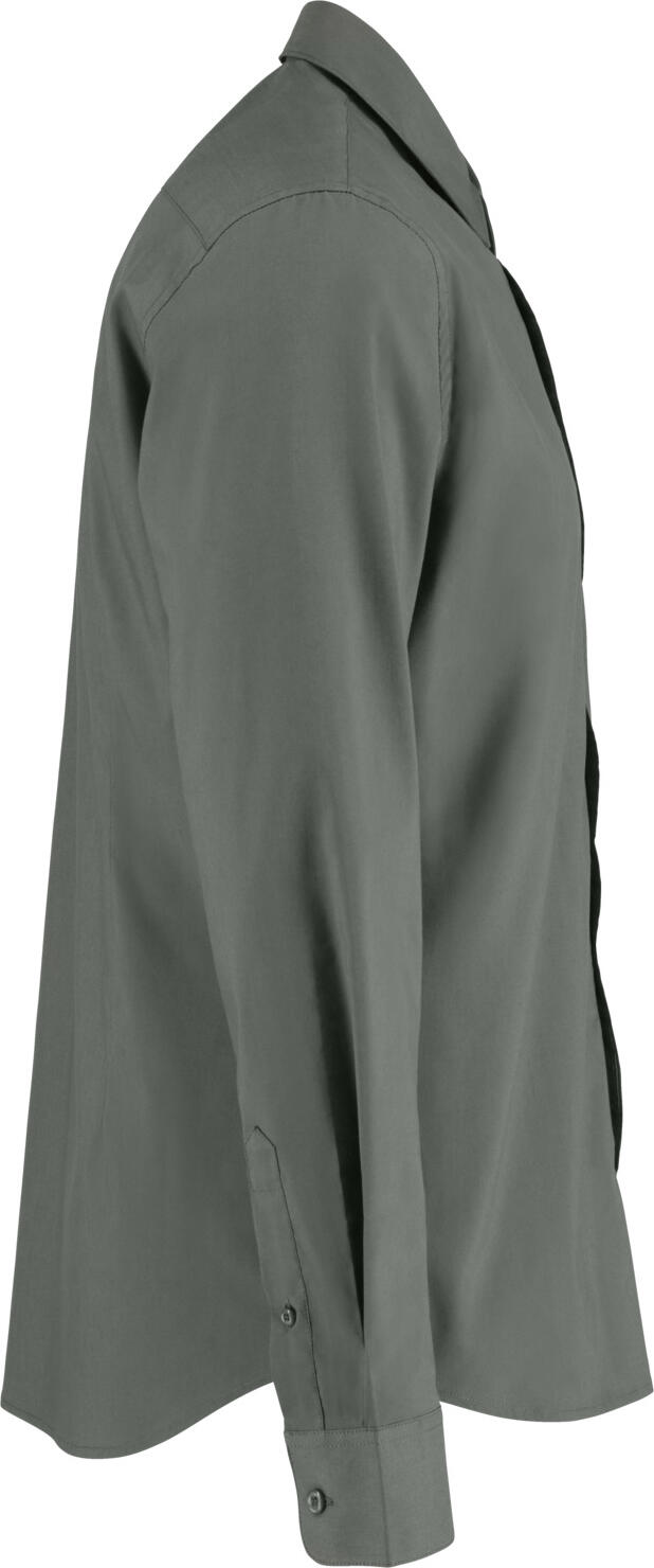 Jobeline Porter Men's Long Sleeve Work Shirt, Regular Fit, Kent Collar, 67% Cotton 33% Polyester, Easy-Care Hotel and Service Wear