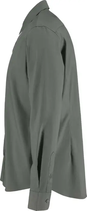 Jobeline Porter Men's Long Sleeve Work Shirt, Regular Fit, Kent Collar, 67% Cotton 33% Polyester, Easy-Care Hotel and Service Wear
