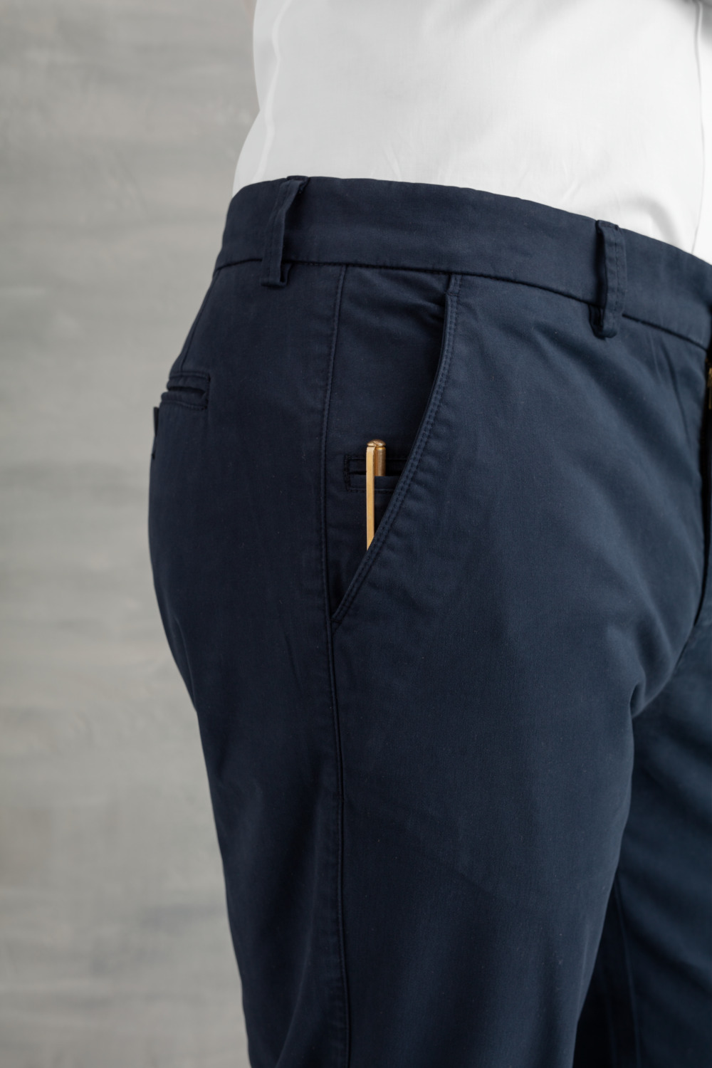 Pantaloni Chino Jobeline pentru femei 36.01611328125 Croiala Regular cu croială dreaptă îngustă din bumbac și spandex pentru hotel și îngrijire