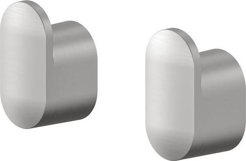 TIGER Coram B.V. Cooper towel hook small (set of 2) stainless steel brushed Cooper Handtuchhaken klein (2er Set) Edelstahl gebürstet Cooper towel hook small (set of 2) stainless steel brushed; 1.6x2.5x1.6 cm (LxHxD); silver Cooper Handtuchhaken klein (2er Set) Edelstahl gebürstet; 1.6x2.5x1.6 cm (LxHxT); silber Color, shape and material. With these Cooper-series hooks, everything comes together perfectly. A discreet design, and yet a real eye-catcher. Playful and cheeky. Perfect for small and large hand towels, in your bathroom or toilet. Material: Zamac Farbe, Form und Material. Bei diesen Haken der Serie Cooper kommt alles perfekt zusammen. Dezentes Design und dennoch ein echter Blickfang. Verspielt und frech. Perfekt für kleine und große Handtücher, in Ihrem Badezimmer oder Ihrer Toilette. Material: Zamac