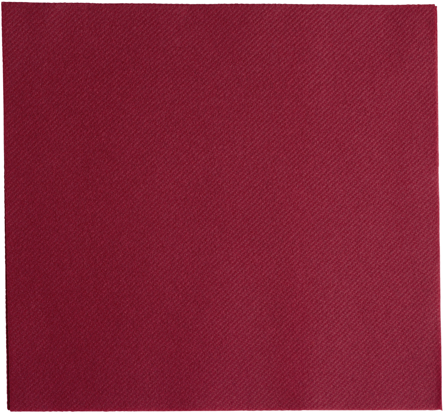 Serviete Airlaid Garcia De Pou Arla, Bordeaux, Material Nonwoven Tip Textil Absorbant, 40x40 cm, Pliere 1/4, Set de 50 piese