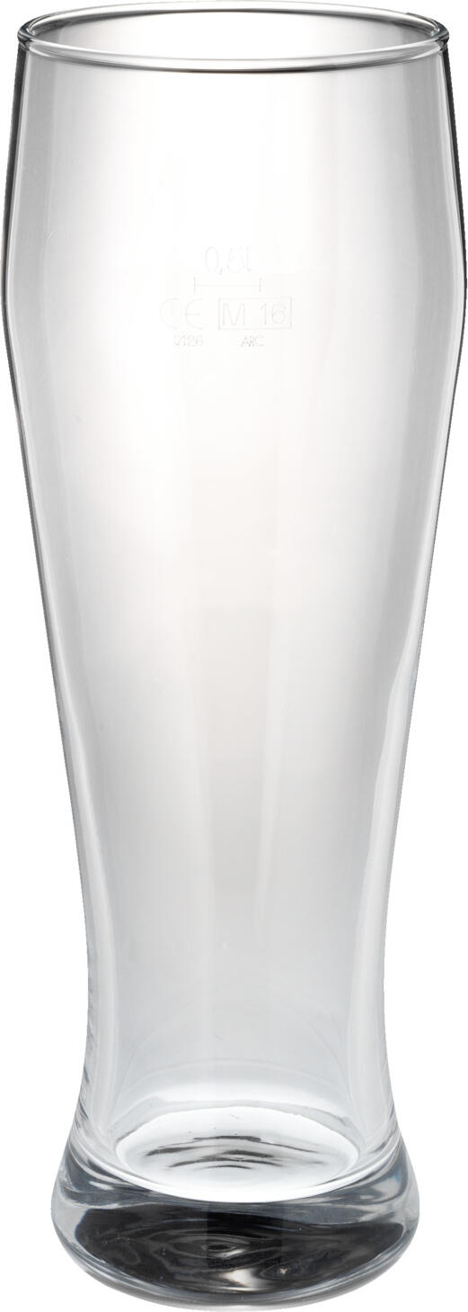 VEGA LUSINI Solutions GmbH Wheat beer glass Lauta with filling line Weizenglas Lauta mit Eichstrich Wheat beer glass Lauta with filling line; 665 ml, 8.4x23.4 cm (ØxH); transparent; 0.5 l Filling line, 6 piece / pack Weizenglas Lauta mit Eichstrich; 665 ml, 8.4x23.4 cm (ØxH); transparent; 0.5 l Eichstrich, 6 Stück / Pack Traditional wheat beer glass. With filling line. Dishwasher safe. Traditionelles Weizenbierglas. Mit Eichstrich. Spülmaschinenfest.