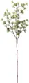 Vega Kianga Artificial Cedar Branch Set of 2, Green/Brown Plastic Decorative Christmas Branch with Small Cones, 71x26.5x0.7 cm