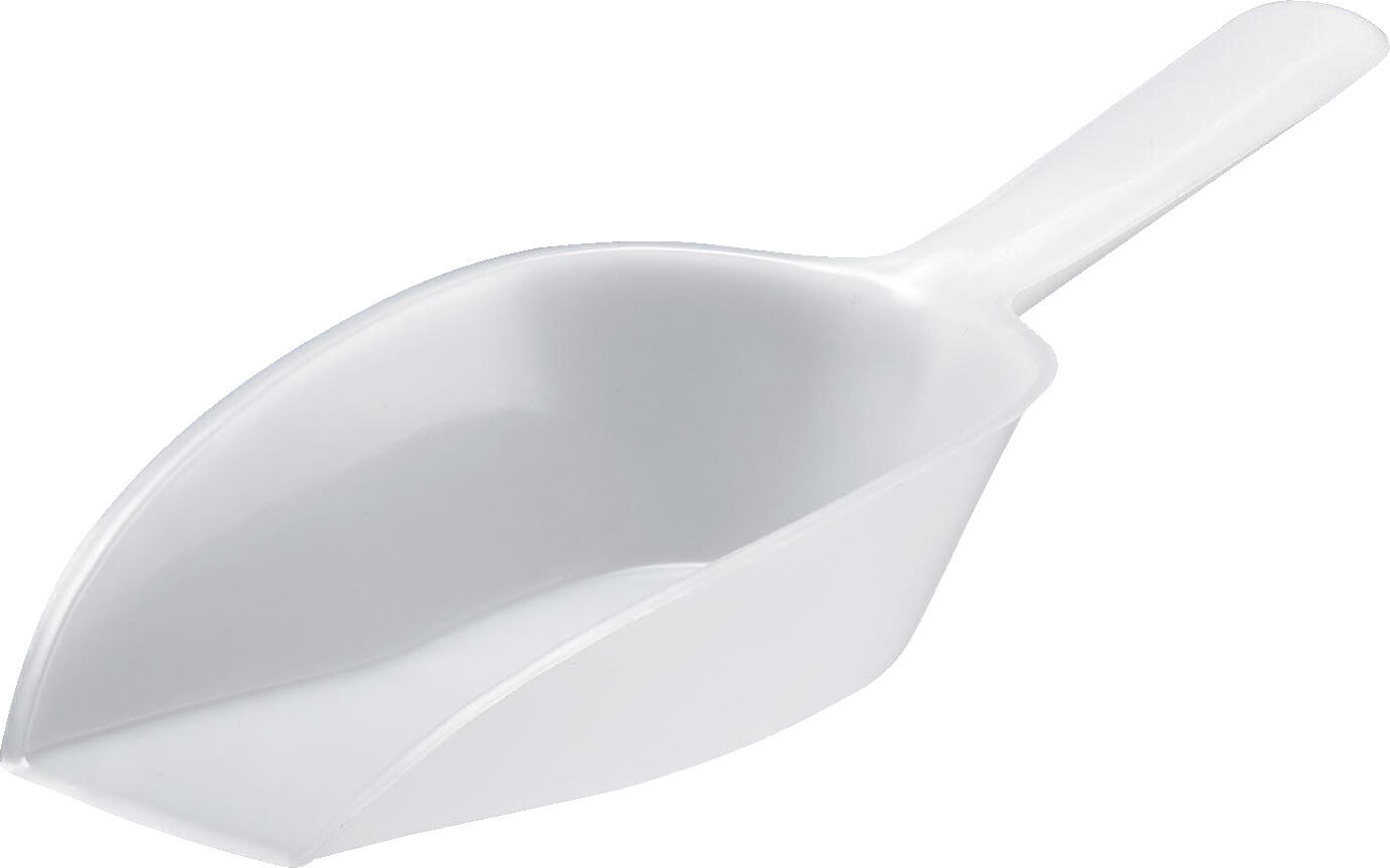 Westmark Westmark GmbH Universal shovel Universalschaufel Universal shovel; 0.23 l, 25x9 cm (LxW); white Universalschaufel; 0.23 l, 25x9 cm (LxB); weiß Made of polyethylene. Ideal for dry, chunky food such as baking ingredients, spices. Suitable for dishwashers. Universalschaufel aus Polyethylen. Ideal für trockene, stückige Lebensmittel wie Backzutaten, Gewürze. Spülmaschinengeeignet.