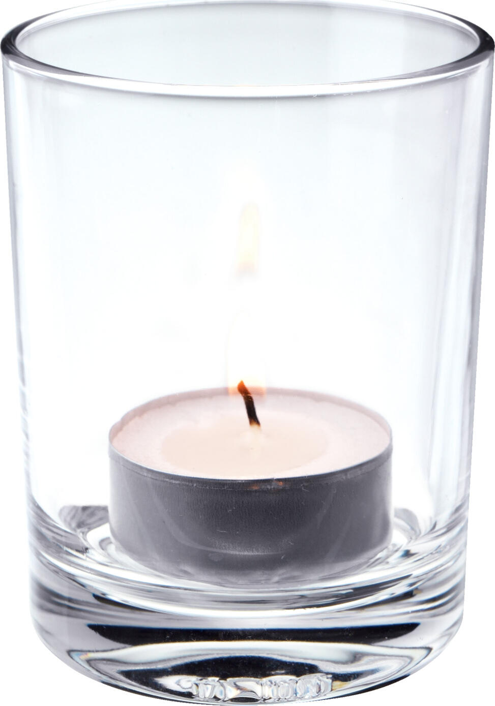 Castifor de lumânare tealight din sticlă Bormioli Rocco Caravelle, transparent, 6.5x7.9 cm, Set de 6 piese