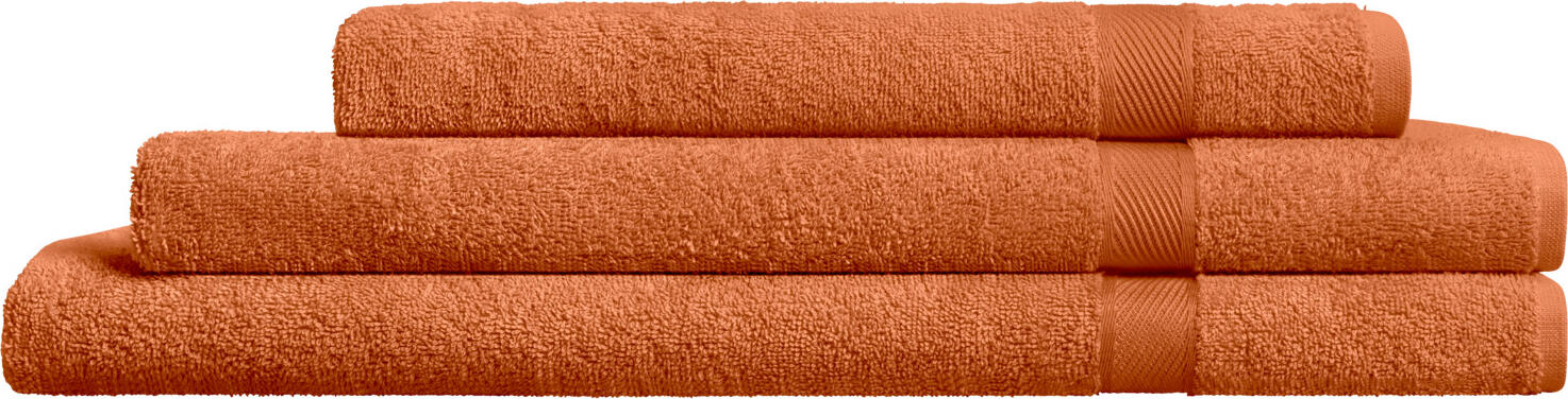 Prosop de mâini LUSINI Valencia Uni, 100% Bumbac Walk Terry, 50x100 cm, 460 g/m², Absorbant si Rezistent la Retragere, Certificat OEKO-TEX Standard 100