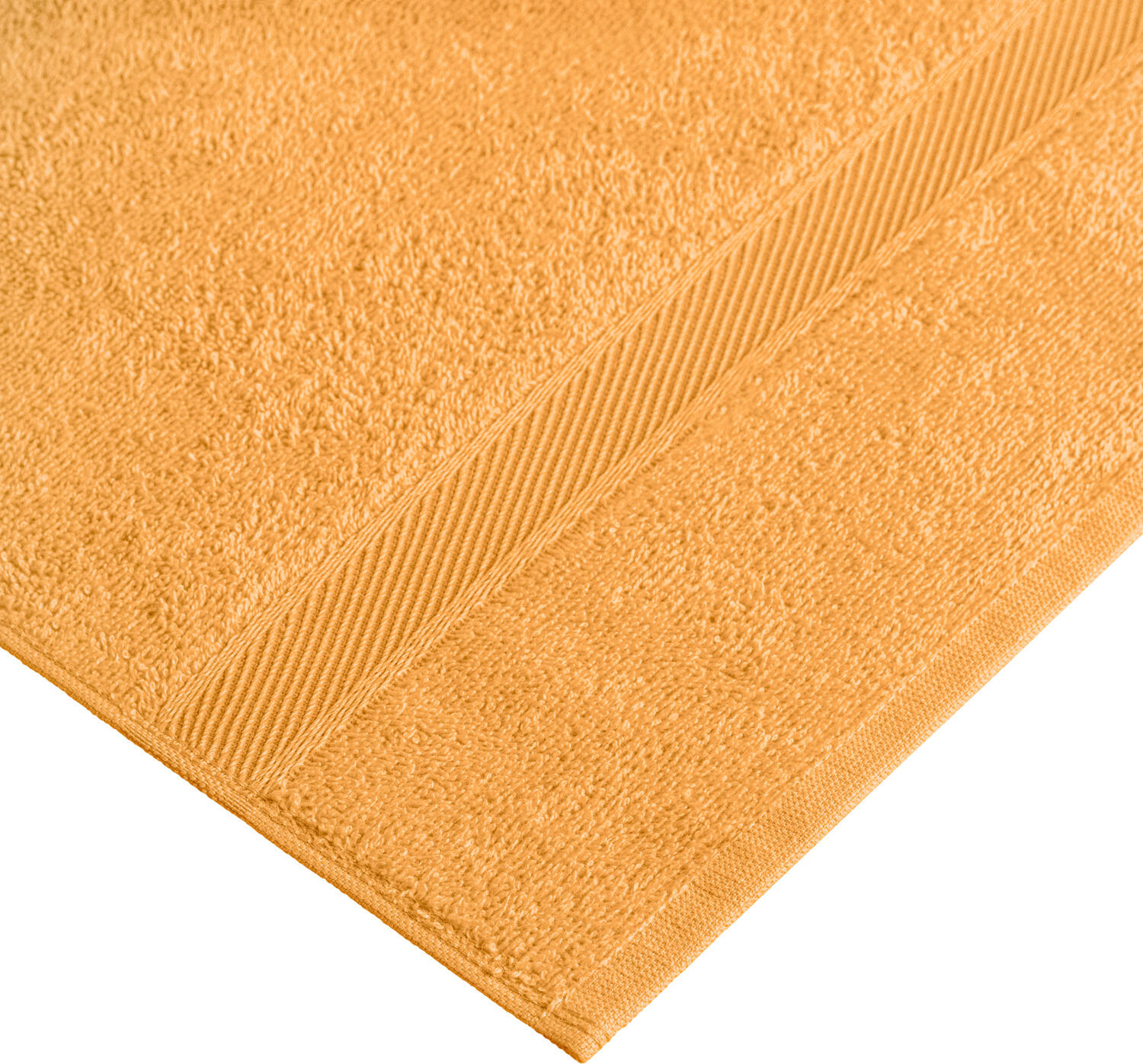 LUSINI Solutions GmbH Valencia Uni Hand Towel, 100% Cotton Walk Terry, 50x100 cm, 460 g/m², OEKO-TEX Standard 100, Absorbent and Shrink-Resistant
