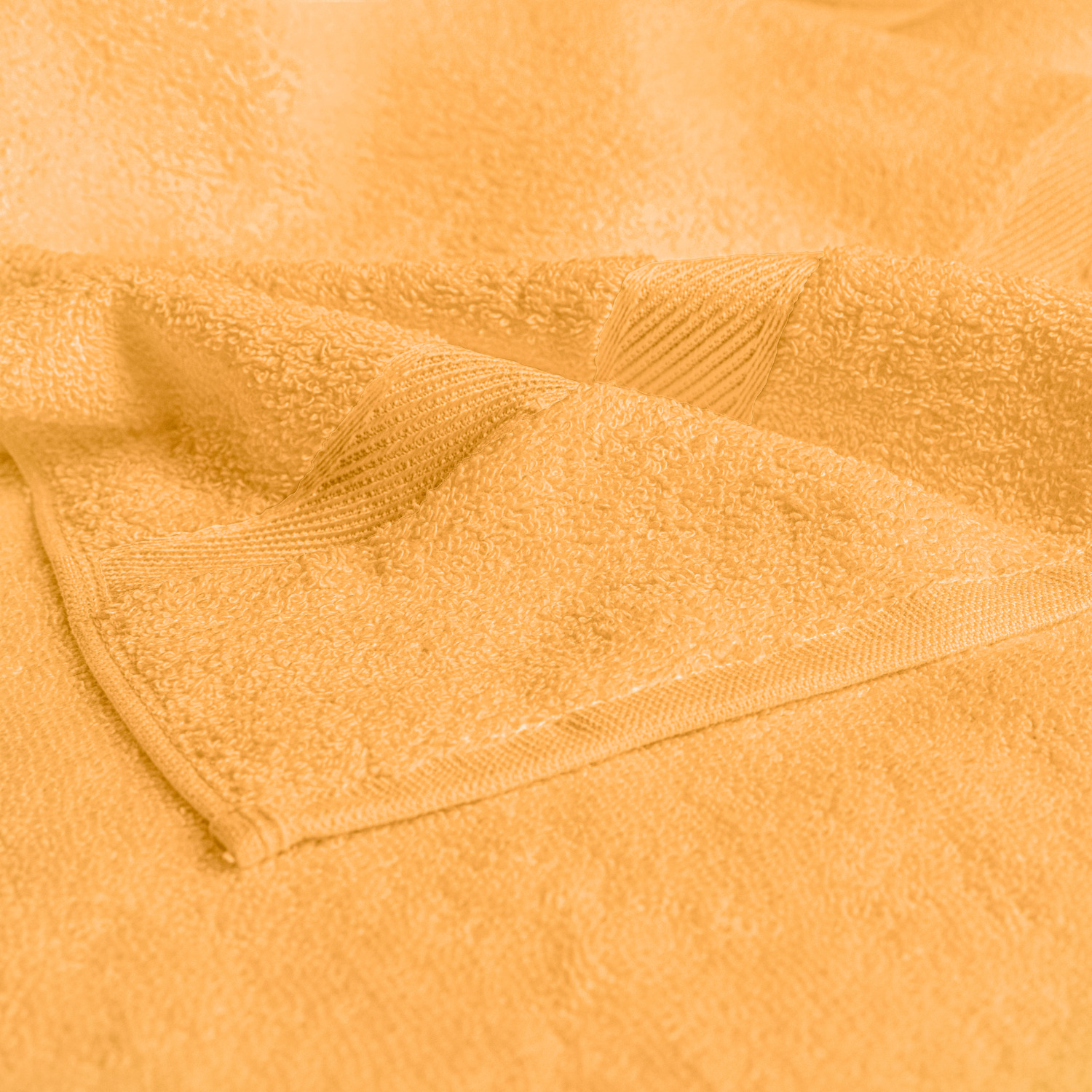 LUSINI Solutions GmbH Valencia Uni Hand Towel, 100% Cotton Walk Terry, 50x100 cm, 460 g/m², OEKO-TEX Standard 100, Absorbent and Shrink-Resistant