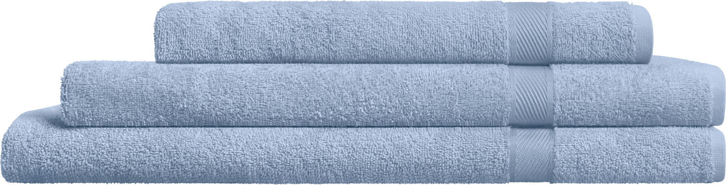 Prosop de maini LUSINI Valencia Uni, 100% bumbac Walk Terry, 460 g/m², 50x100 cm, Certificare OEKO-TEX Standard 100, Absorbant si Moale