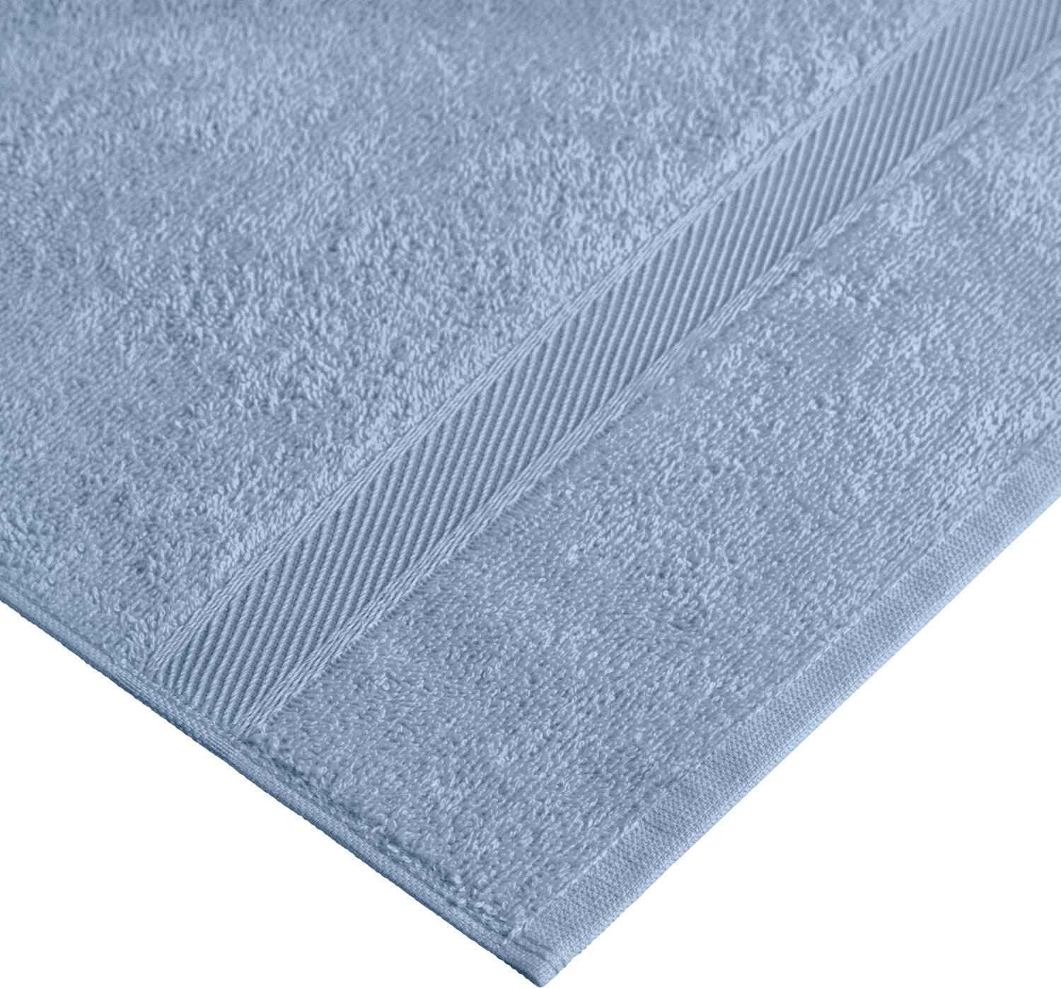 Prosop de maini LUSINI Valencia Uni, 100% bumbac Walk Terry, 460 g/m², 50x100 cm, Certificare OEKO-TEX Standard 100, Absorbant si Moale