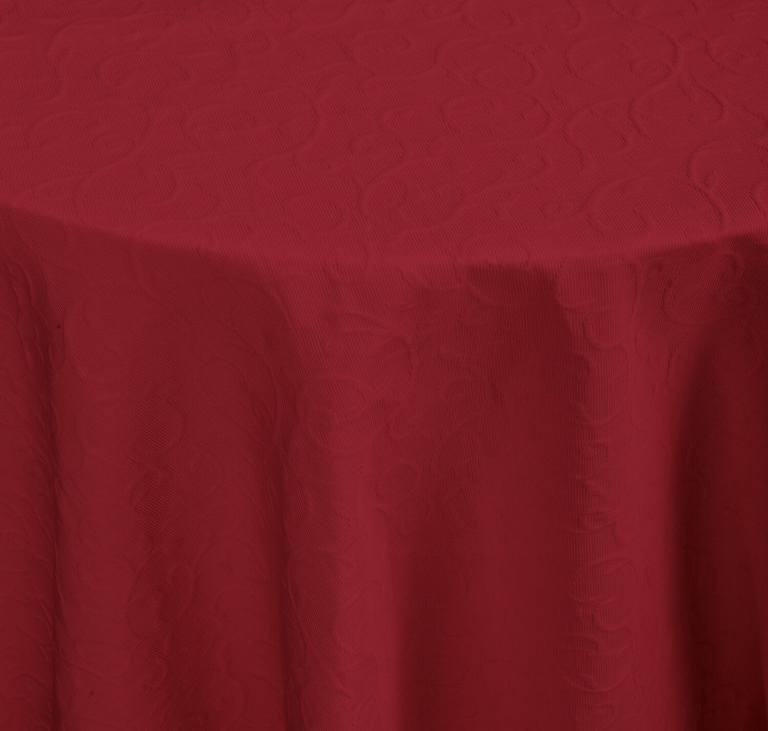 ERWIN M. LUSINI Solutions GmbH Tablecloth Biella round Tischdecke Biella rund Tablecloth Biella round; 170 cm (Ø); burgundy; round Tischdecke Biella rund; 170 cm (Ø); burgund; rund 70% cotton, 30% polyester. Weight approx. 250 g/m². Round tablecloth made of cotton-polyester blend. Stain resistant finish. Jacquard design. Particularly easy to clean, durable and easy to iron. 70 % Baumwolle, 30 % Polyester. Gewicht ca. 250 g/m². Runde Tischdecke aus Baumwoll-Polyester-Mischgewebe. Fleckschutz-Ausrüstung. Jacquard-Muster. Besonders pflegeleicht, strapazierfähig und bügelleicht.