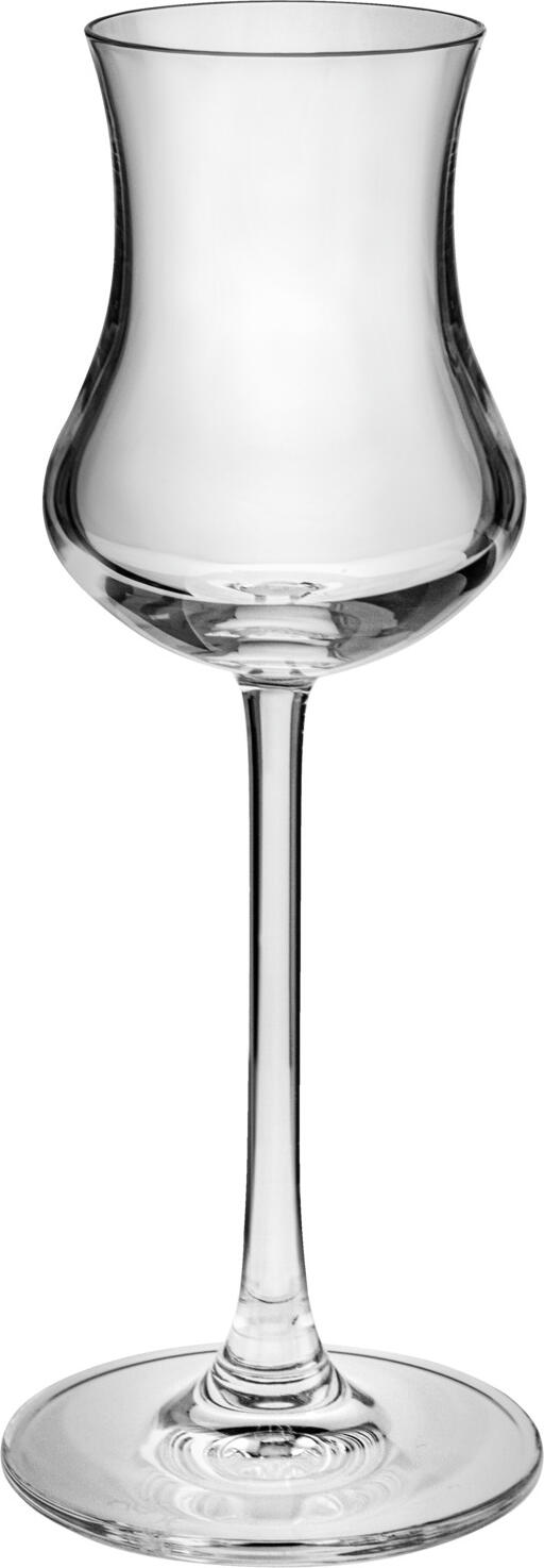 NUDE Pasabahce Cam Sanayii ve Tic. A.S. Sisecam Genel Merkezio Grappa glass Vintage Grappaglas Vintage Grappa glass Vintage; 95 ml, 4.5x17.4 cm (ØxH); transparent; 2 piece / pack Grappaglas Vintage; 95 ml, 4.5x17.4 cm (ØxH); transparent; 2 Stück / Pack Classic grappa glass made of high quality crystal glass. Dishwasher safe. Klassisches Grappaglas aus hochwertigem Kristallglas gefertigt. Spülmaschinenfest.