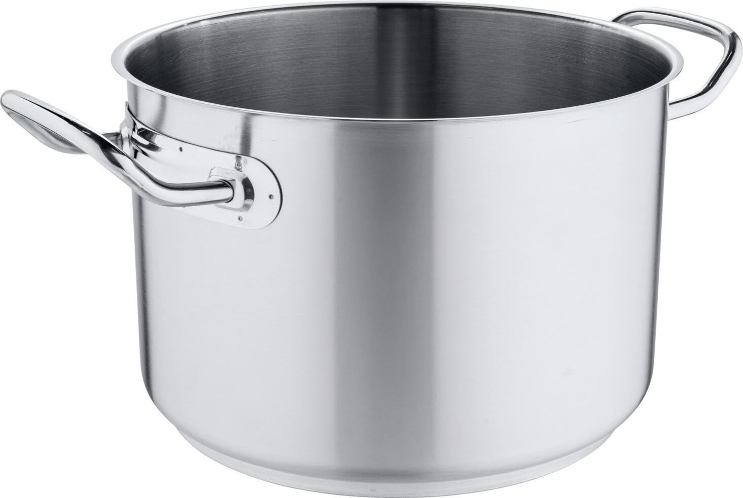 Oala Pulsiva Meat stew Chef, 7.2L din Otel Inoxidabil 18/0, 24x17 cm, Baza Sandwich pentru Inductie, Gaz, Electric, Argintiu Mat