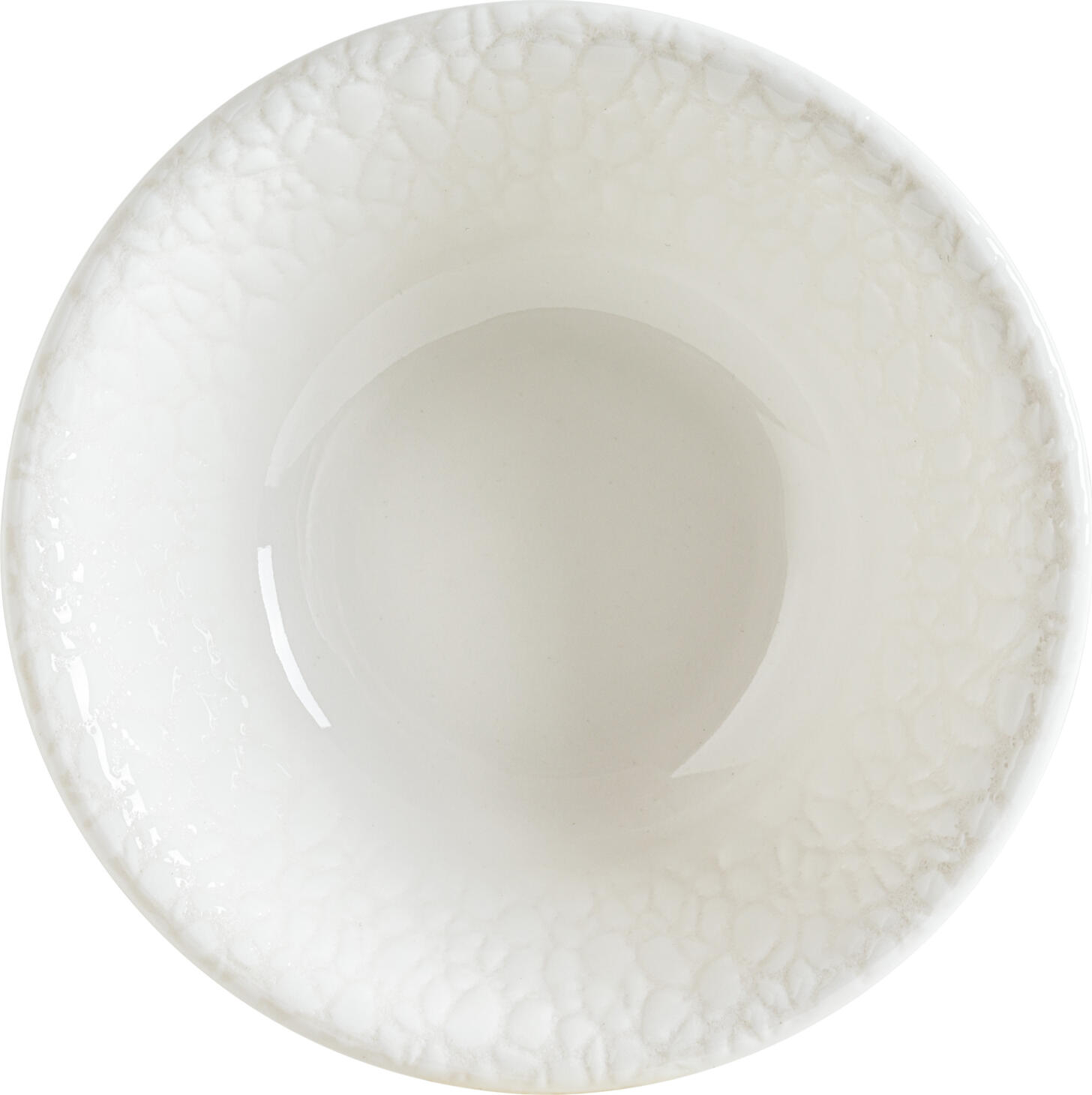 Bonna Marlena Bowl Set of 12, White Hard Porcelain, 400ml, 16cm Diameter, Impact and Chip Resistant, Dishwasher and Microwave Safe