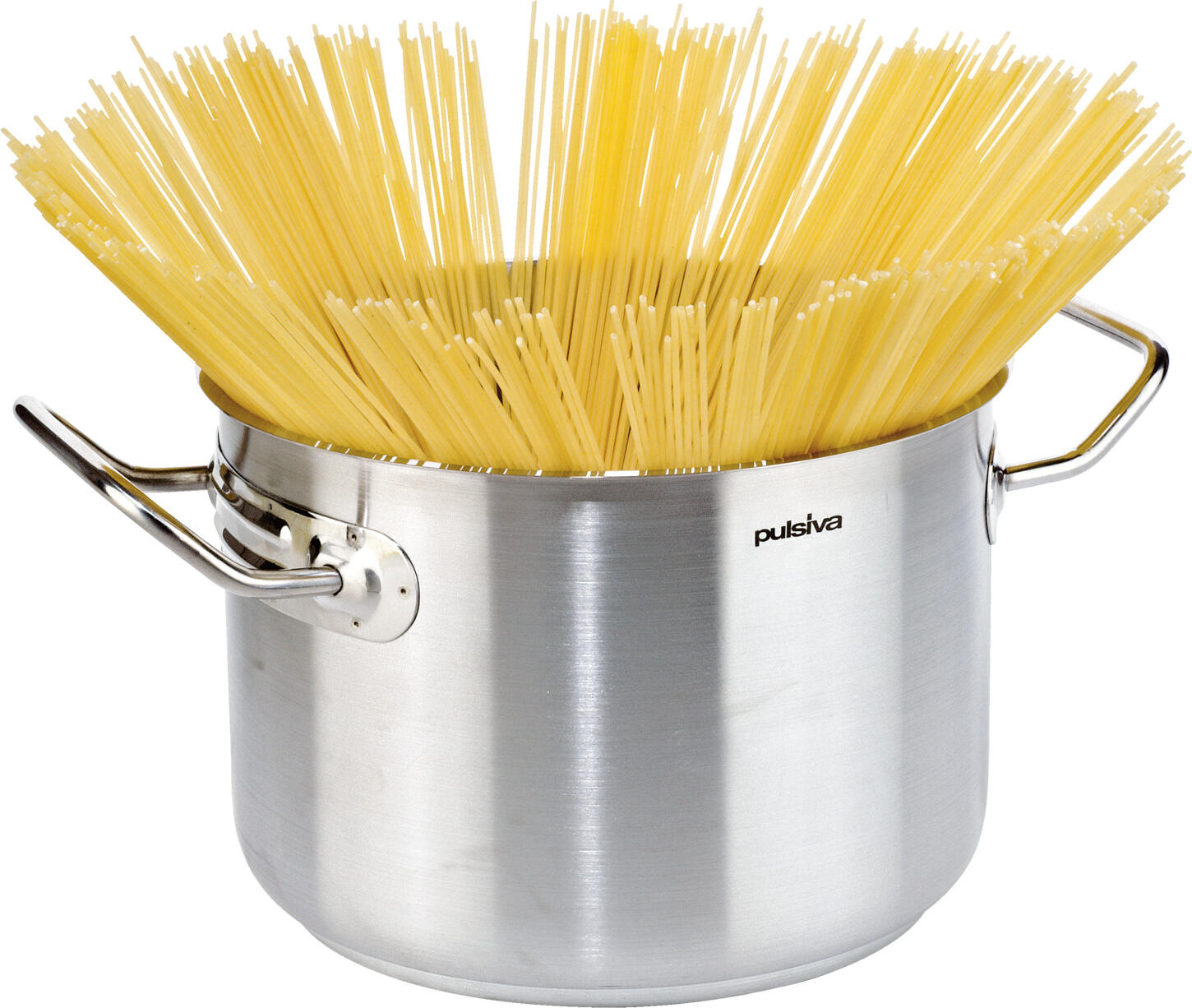 Oala pentru friptura Pulsiva Fleischtopf Chef, 16.1 L, 32 cm, Otel Inoxidabil 18/0 Crom-Nichel, Finisaj Mat Periat, Baza Sandwich cu Nucleu Aluminiu 6mm, Toate Plitele