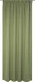 LUSINI Granat Blackout Curtain, Basswood Green, 142x145 cm, 100% Polyester, 245 g/m², Flame Retardant DIN 4102 B1, OEKO-TEX Standard 100, Opaque