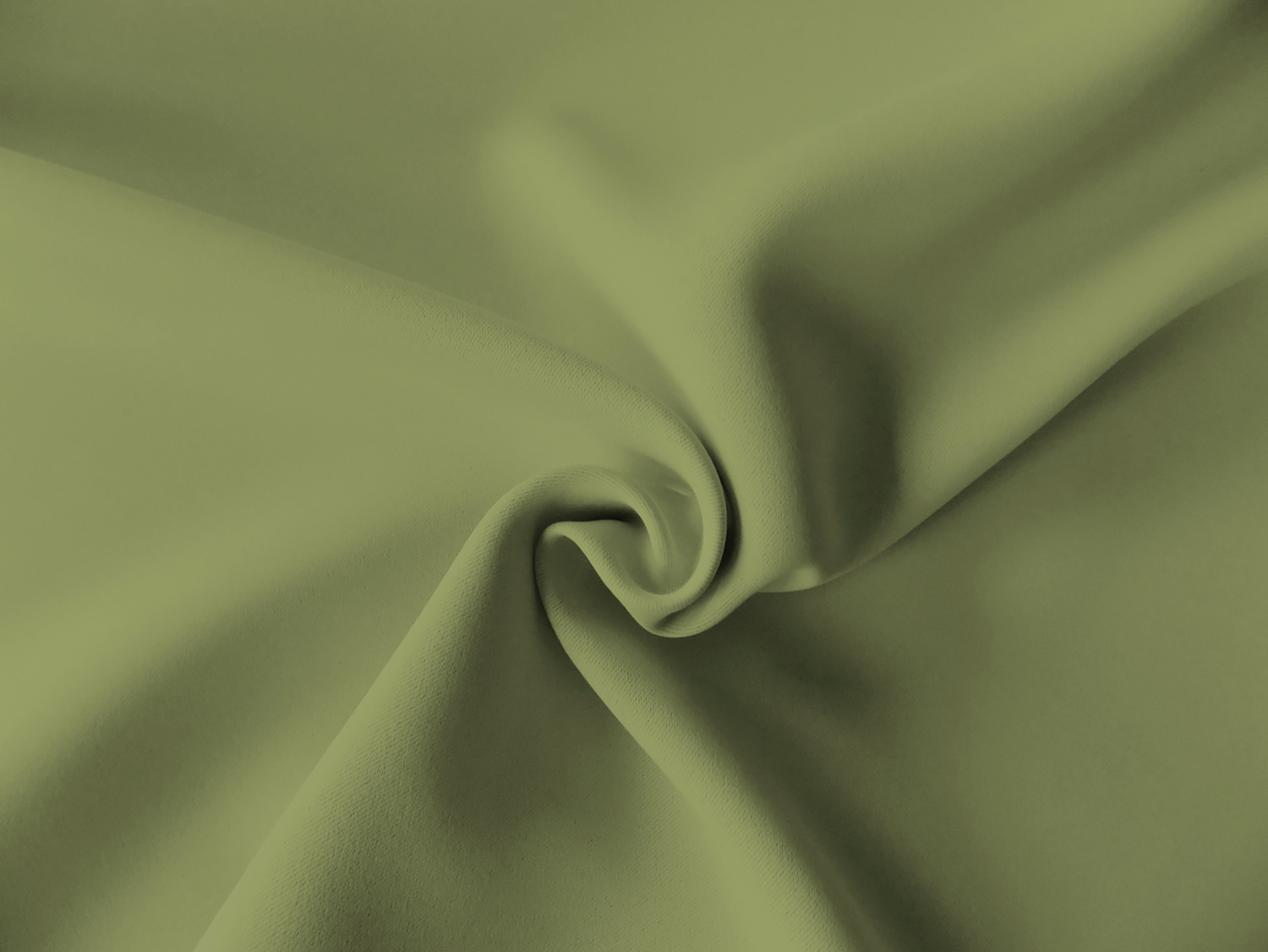 LUSINI Granat Blackout Curtain, Basswood Green, 142x145 cm, 100% Polyester, 245 g/m², Flame Retardant DIN 4102 B1, OEKO-TEX Standard 100, Opaque
