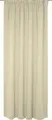 LUSINI Solutions GmbH Granat Blackout Curtain, 142x245 cm, Champagne Beige, 100% Polyester, Flame Retardant DIN 4102 B1, OEKO-TEX Standard 100