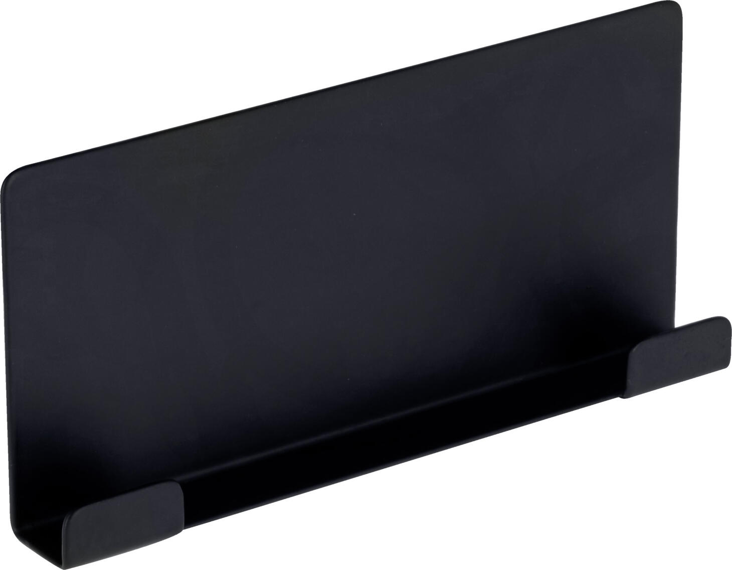 VEGA Esino Chalkboard Labeling Board for Buffet Items, Powder-coated Steel, Black, 12 x 5.58 x 1.3 cm, Writable with Chalk Marker