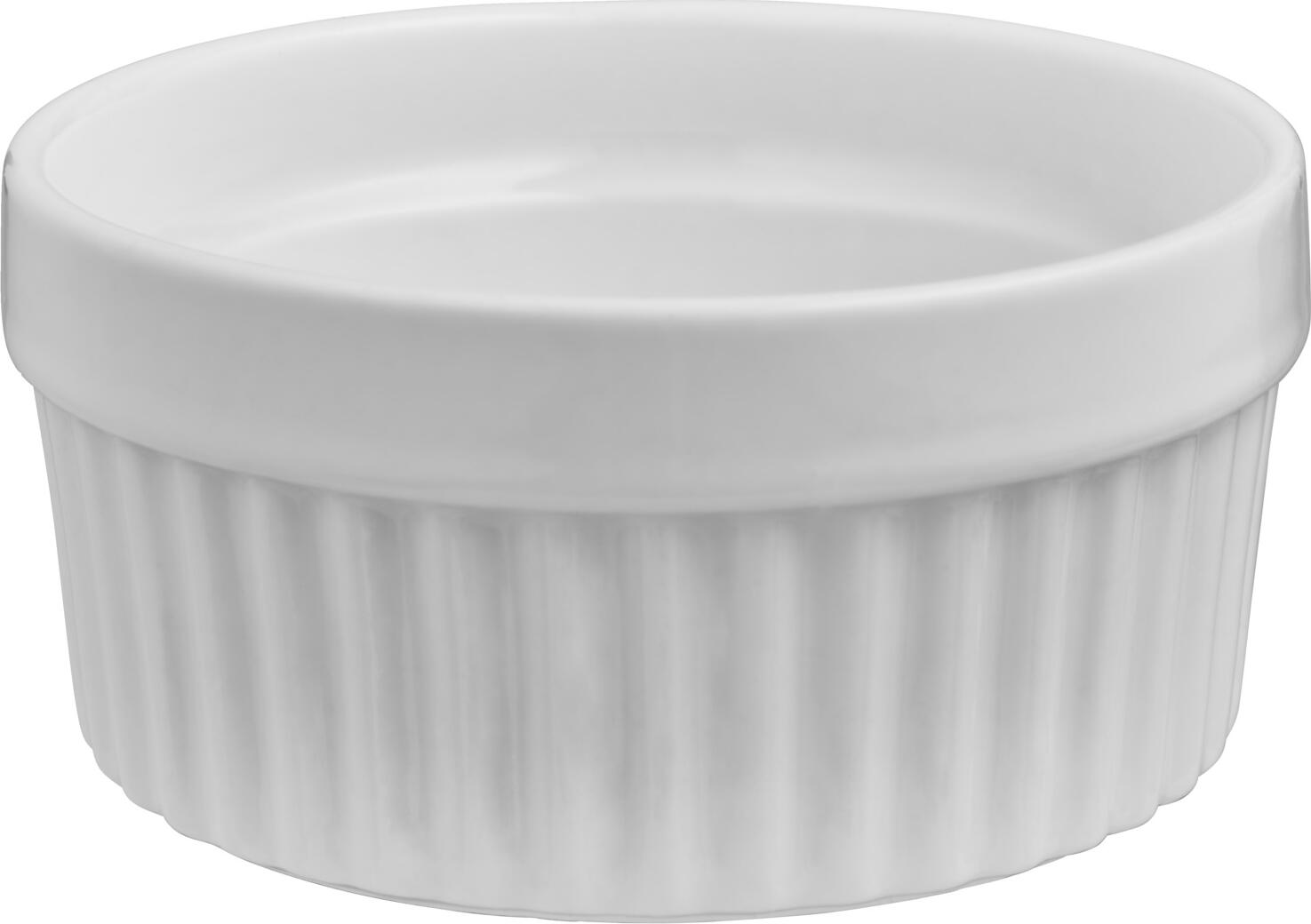 Set de 6 boluri din porțelan VEGA Siga Ragout Fin, Alb, 165ml, 9x4.2 cm, Rezistente la Cuptor, Microunde și Mașina de Spălat Vase