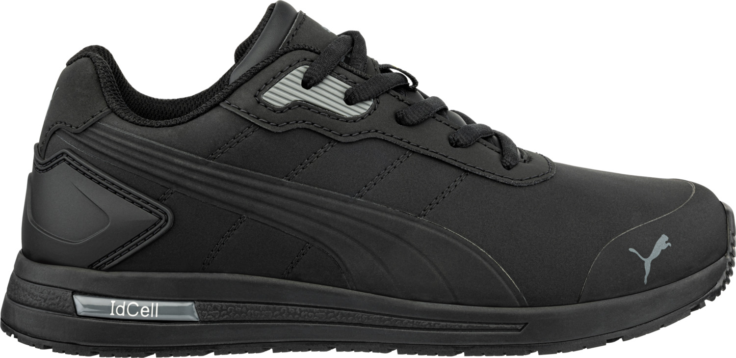 Защитная обувь Puma Safety Bounce S3, микрофибра, композитный подносок, нескользящая подошва Grippaz, стелька evercushion MAX, размер EU 47, черный
