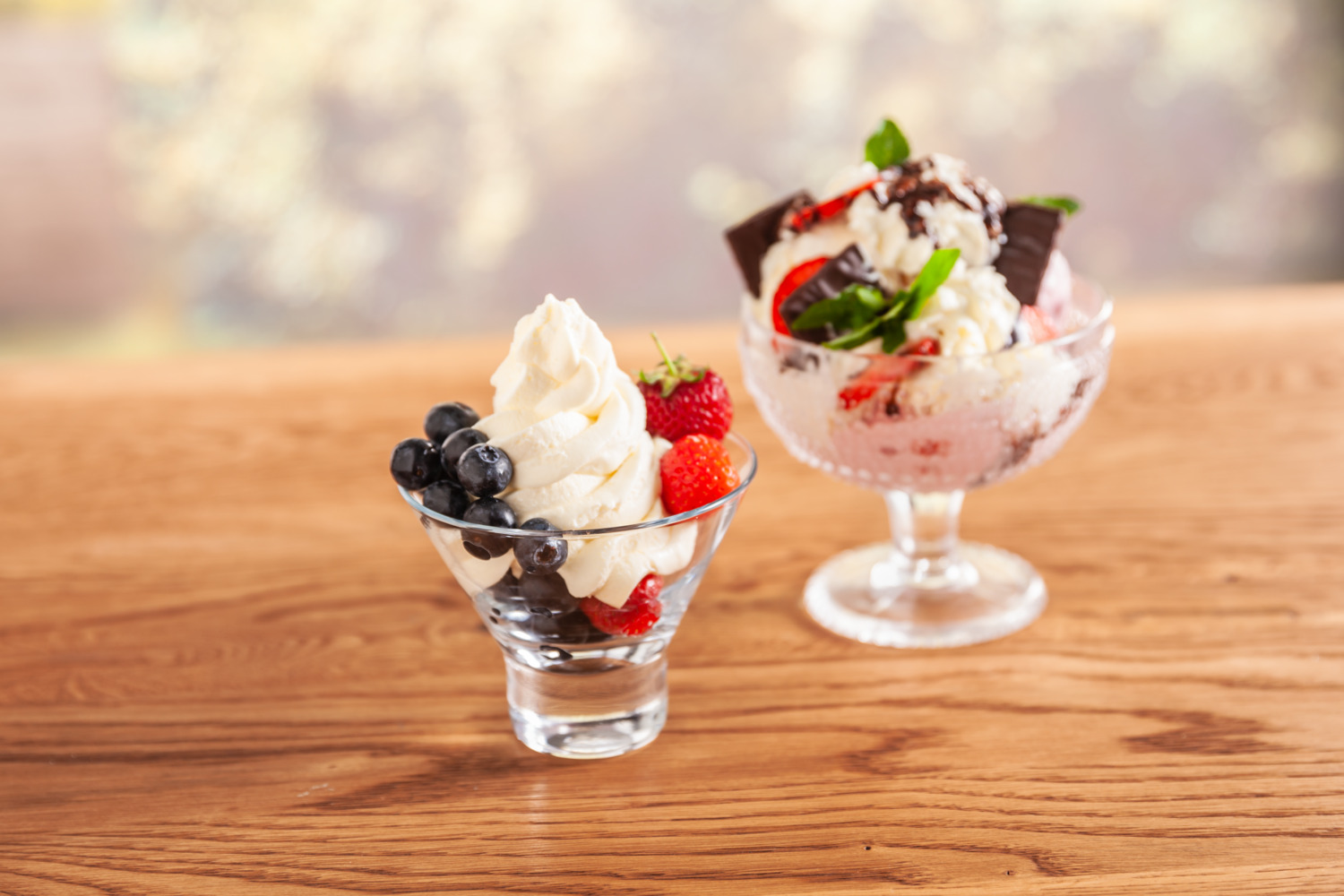 Bormioli Rocco Ypsilon Ice Cream and Dessert Cups, 380ml Glass Sundae Bowls, Transparent, Set of 12 Pieces