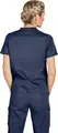 Jobeline Terni Women's Tunic, Lyocell Tencel and Polyester Blend, Polo Style Stand-up Collar, Short Sleeves, 3 Pockets, Breathable Casual Cut