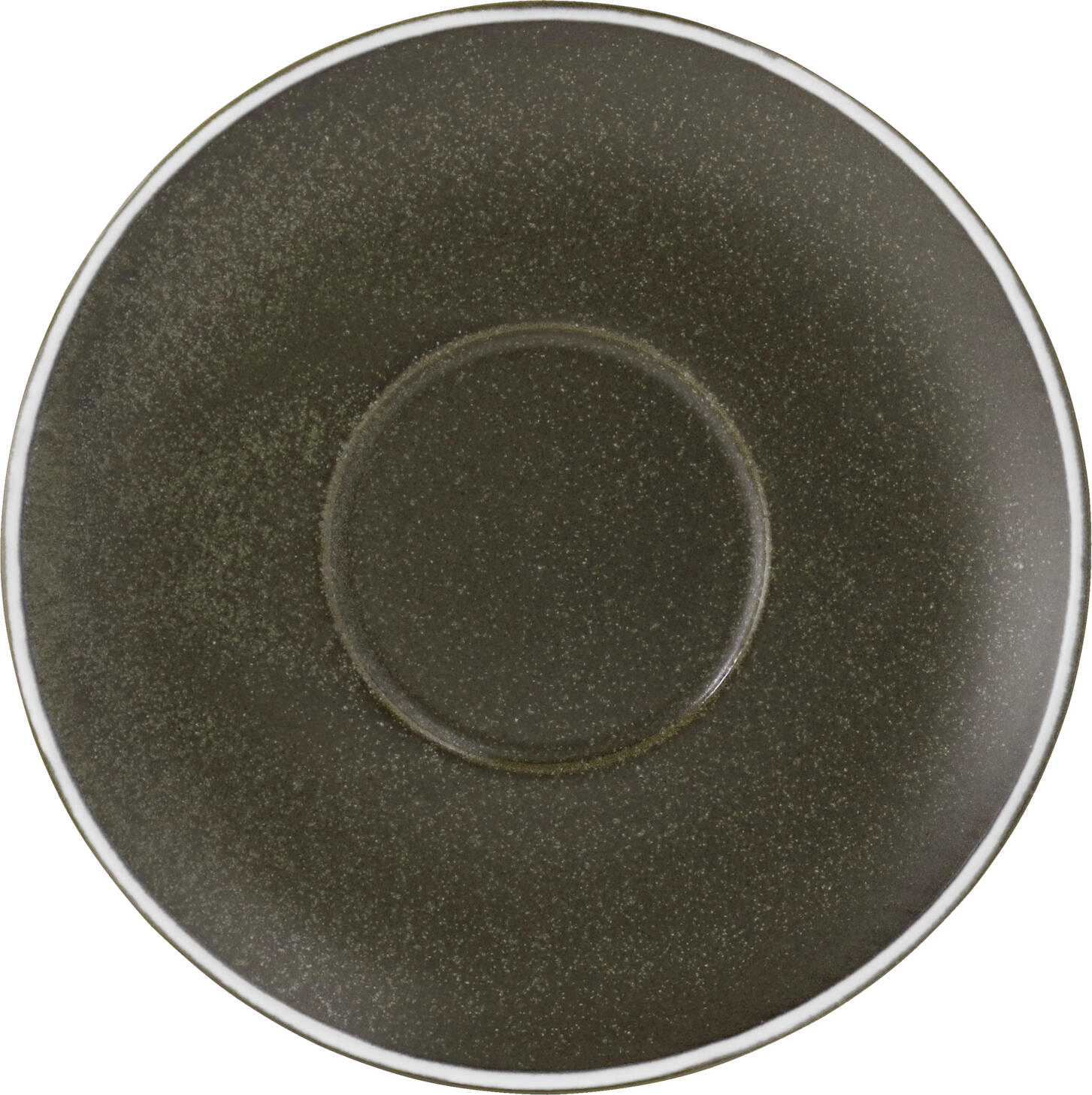 Farfurii pentru boluri din porțelan VEGA Ossora, Taupe Închis, 22.5x1.5 cm, Compatibile cu Mașina de Spălat Vase și Cuptorul cu Microunde, Set de 4 piese