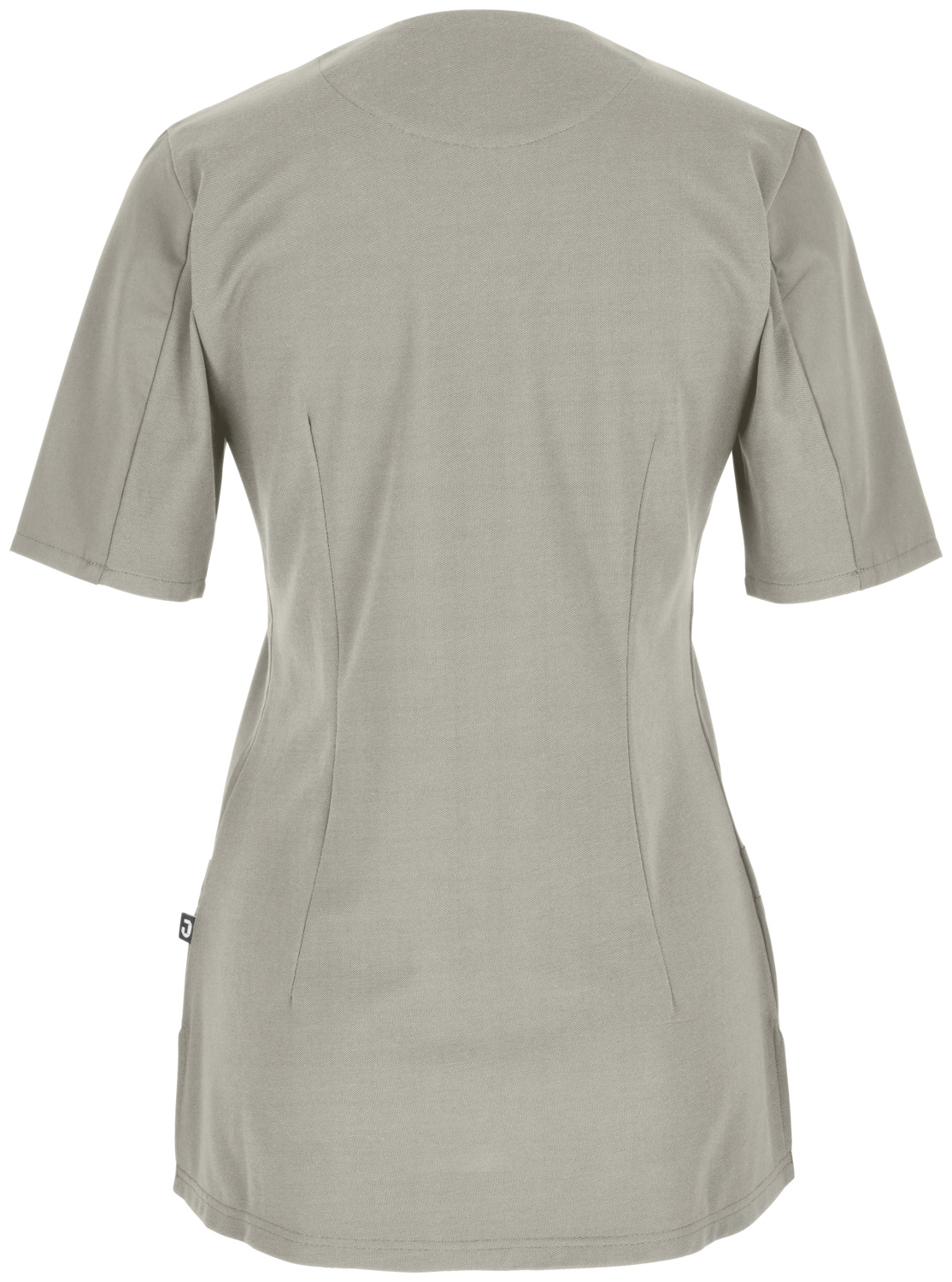 Jobeline Calva Women's Pull-On Tunic, Short-Sleeved V-Neck Medical Scrub, Polyester Cotton Blend with Breathable Piqué Back, Regular Fit, XS