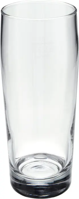 Pasabahce Willibecher Beer Glass Set of 12, 325 ml, Transparent Glass with Filling Line Eichstrich, 142 mm Height, 66 mm Diameter, Dishwasher Safe